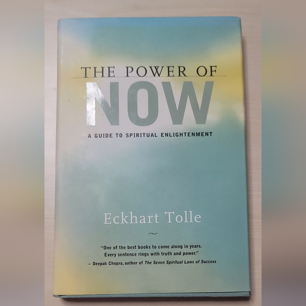 The Power Of Now Positive Spiritual Guide Eckhart Tolle Hardback Book